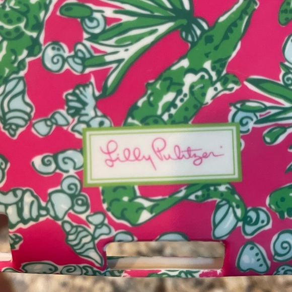 Lilly Pulitzer Alligator Green Pink iPad 2 Tablet Case Cover - Picture 3 of 7